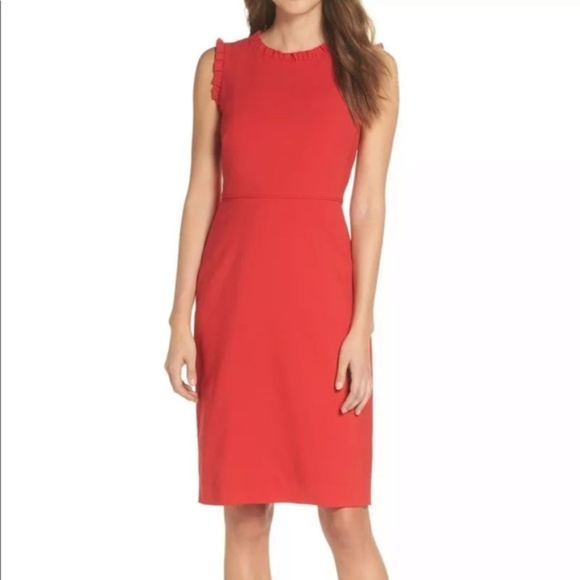 J. Crew Dresses & Skirts - J. Crew Ruffle Trim Dress